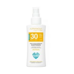 Spray Solare Da Viaggio Spf30 Bio Sun Viso E Corpo 90g Alphanova