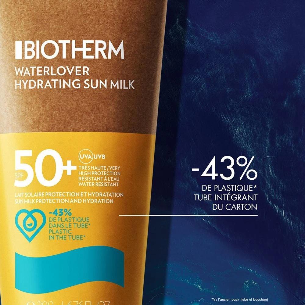 Crema Solare SPF30 Ecologica 200ml WaterLover Viso E Corpo Biotherm 2 Crema Solare SPF30 Ecologica 200ml WaterLover Viso E Corpo Biotherm - immagine 2