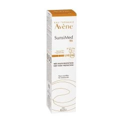 Sunsimed KA Protezione Solare Molto Alta SPF50+ 80ml Solaire Pelle Sensibile Avène -Negozio Di Creme Solari 113502