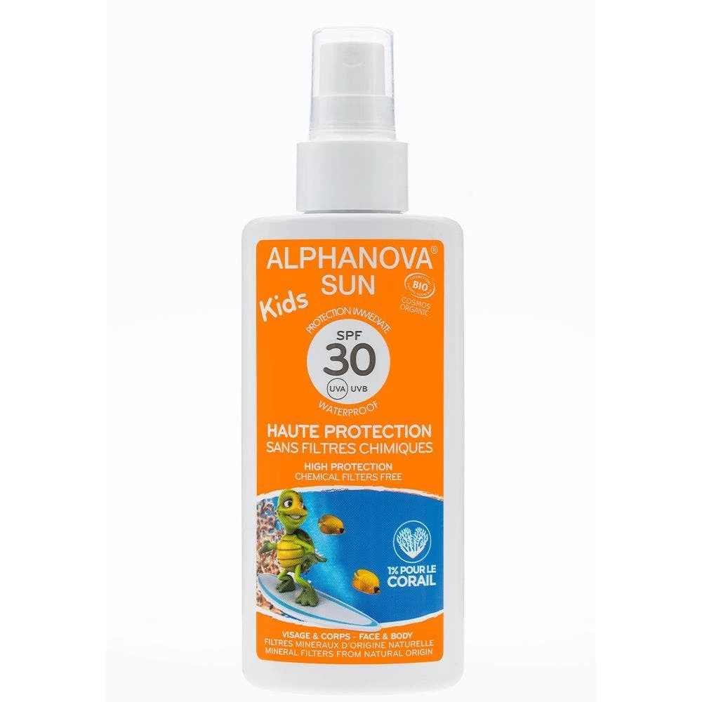 Sun Kids Crema Solare Bio Spf30 125g Alphanova 1 Sun Kids Crema Solare Bio Spf30 125g Alphanova