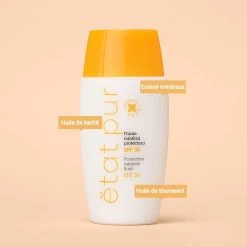 Fluido Minerale Di Protezione Solare SPF30 40 Ml Viso Etat Pur -Negozio Di Creme Solari 116930