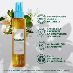 Olio Ristrutturante Doposole 150ml Klorane -Negozio Di Creme Solari 132229