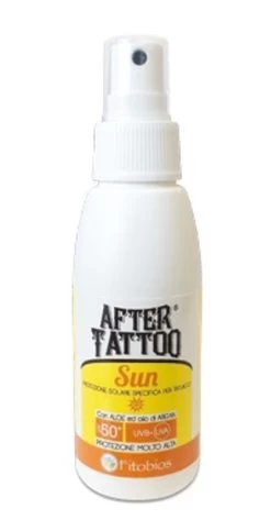 After Tattoo Sun Protezione Solare SPF50+ Specifica Per Tatuaggi 75ml