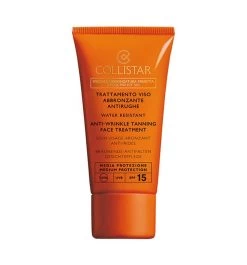 Collistar Trattamento Viso Abbronzante SPF15 Antirughe Difesa DNA 50ml
