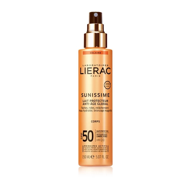 Lierac Sunissime Latte Corpo Solare Protettivo Spf 50+ Antietà Globale 150 Ml 1 Lierac Sunissime Latte Corpo Solare Protettivo Spf 50+ Antietà Globale 150 Ml