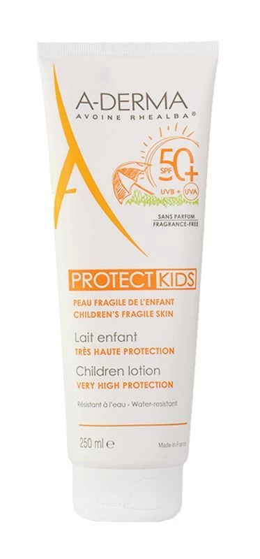 A Derma A-Derma Protect Latte Solare Viso E Corpo Protezione Molto Alta SPF50+ Per Pelle Fragile Del Bambino 2 A Derma A-Derma Protect Latte Solare Viso E Corpo Protezione Molto Alta SPF50+ Per Pelle Fragile Del Bambino - immagine 2