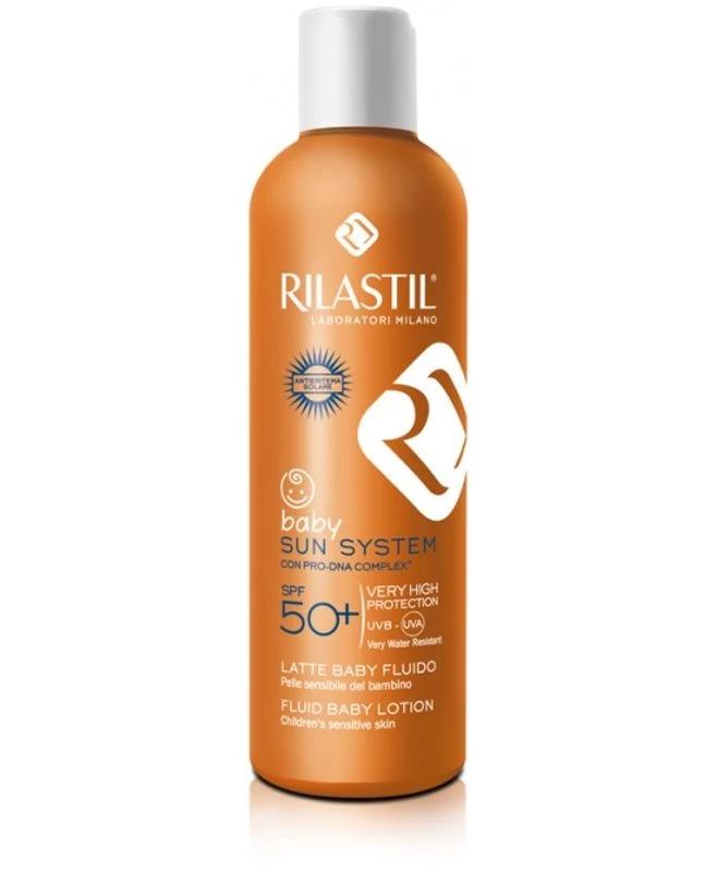 Rilastil Sun System Baby SPF50+ Latte Fluido 200ml 1 Rilastil Sun System Baby SPF50+ Latte Fluido 200ml