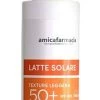 Amicafarmacia Latte Solare Texture Leggera SPF 50+ Protezione Alta 100ml