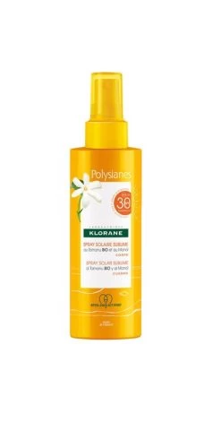 Klorane Spray Solare Sublime SPF30 Al Tamanu Bio & Monoi 200ml