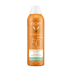 Protezione Solare Spray Idratante Invisibile Spf50 200 Ml Capital Soleil Vichy