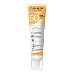 Fluido Solare Biologico SPF 50 100ml Protezione Elevata Gamarde