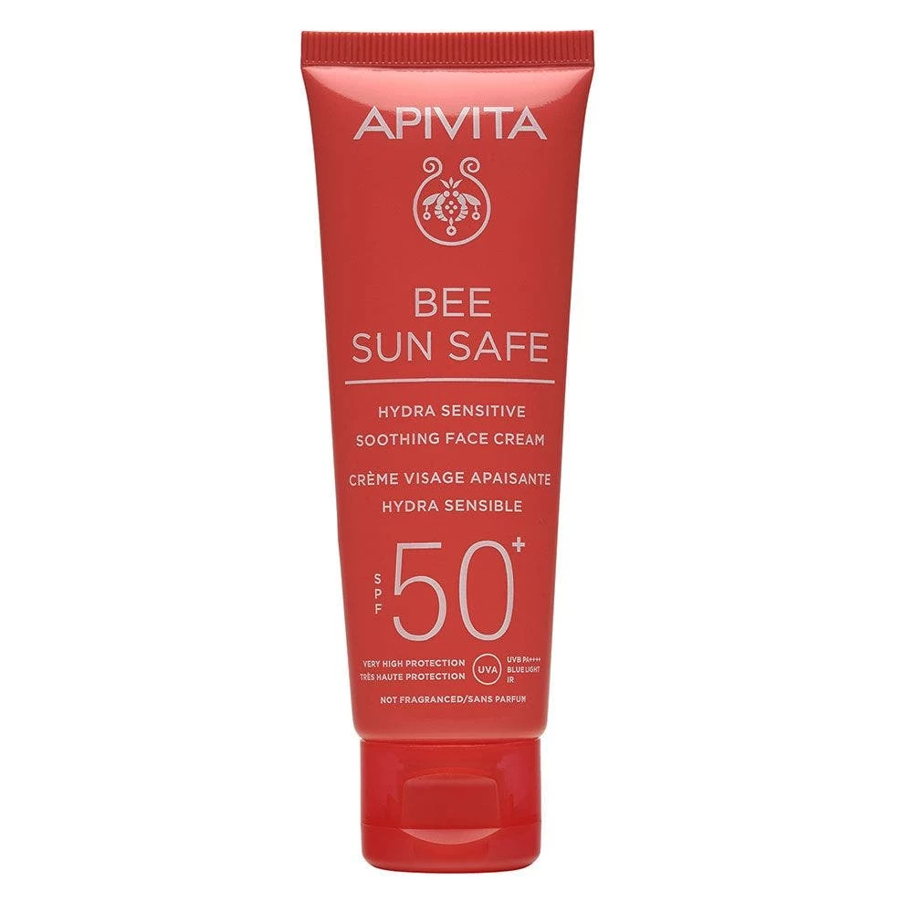Hydra Sensitive Crema Viso Lenitiva 50ml SPF50 Apivita 1 Hydra Sensitive Crema Viso Lenitiva 50ml SPF50 Apivita