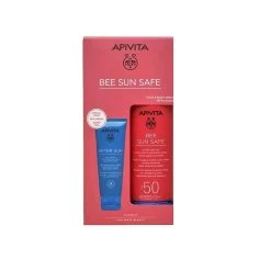 Apivita Bee Sun Safe Spray Hydra Melting Viso E Corpo SPF50 200ml + Doposole 100ml