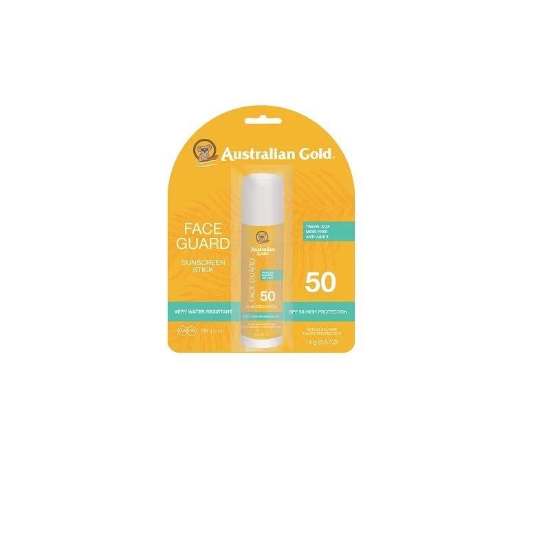 Australian Gold Face Guard SPF50 Stick Solare Viso 15ml 1 Australian Gold Face Guard SPF50 Stick Solare Viso 15ml