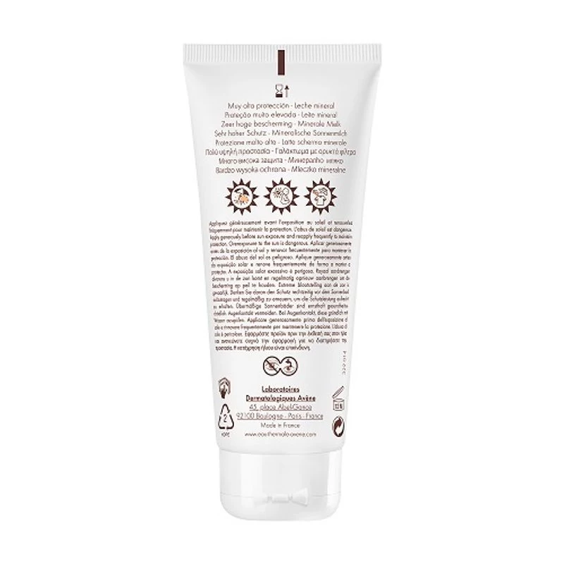 Avène Avene Latte Schermo Minerale SPF50+ Protezione Molto Alta 100ml 2 Avène Avene Latte Schermo Minerale SPF50+ Protezione Molto Alta 100ml - immagine 2