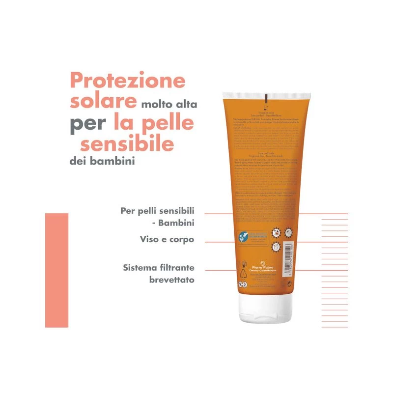 Avène Avene Latte Bambino SPF50+ Protezione Molto Alta 250ml 2 Avène Avene Latte Bambino SPF50+ Protezione Molto Alta 250ml - immagine 2