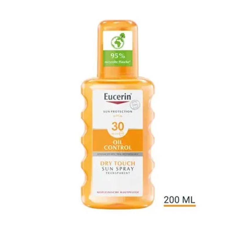 Eucerin Sun Spray Transparent SPF30 200ml 1 Eucerin Sun Spray Transparent SPF30 200ml