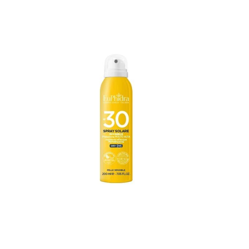 EuPhidra Spray Solare Invisible SPF30 200ml 1 EuPhidra Spray Solare Invisible SPF30 200ml