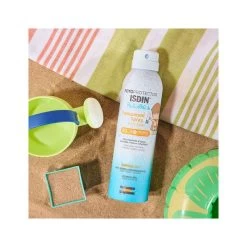 Isdin Fotoprotector Corpo Transparent Spray Wet Skin Pediatrics SPF50 250ml -Negozio Di Creme Solari isdin fotoprotector transparent spray spf50 wet skin pediatrics protezione solare alta per bambini 2 7 1645520105