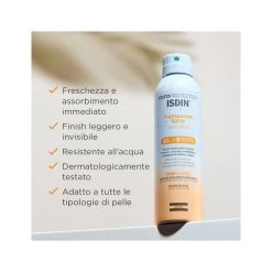 Isdin Fotoprotector Corpo Transparent Wet Skin SPF50 250ml -Negozio Di Creme Solari isdin fotoprotector trasparent spray wet skin spf 50 250ml 71157 1 4 1645022090