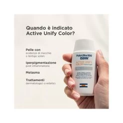 FotoUltra Isdin Crema Active Unify Color Fusion Fluid SPF 100+ 50ml -Negozio Di Creme Solari isdin fotoultra100 active unify color spf50 protezione solare viso 50ml 8 1645023289
