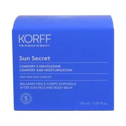 Korff Sun Secret Balsamo Viso E Corpo Doposole 150ml