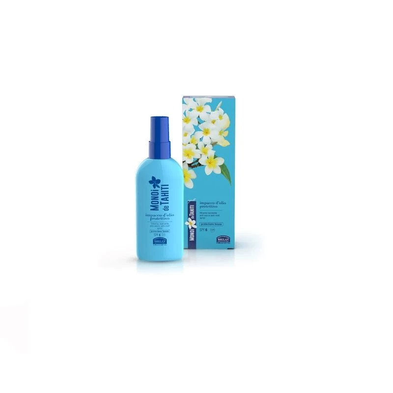 Helan Monoi De Tahiti Impacco D'olio Protettivo Per Capelli SPF6 100ml 1 Helan Monoi De Tahiti Impacco D'olio Protettivo Per Capelli SPF6 100ml