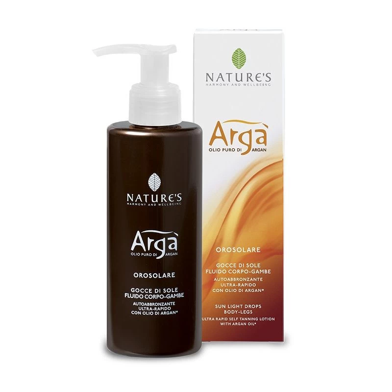 Nature's Argà Gocce Abbronzanti Idratanti E Anti-age 125ml 1 Nature's Argà Gocce Abbronzanti Idratanti E Anti-age 125ml