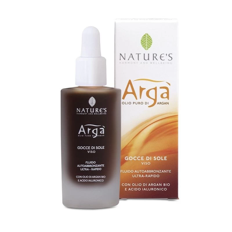 Nature's Argà Gocce Di Sole Viso Fluido Autoabbronzante Ultra-rapido 30ml 1 Nature's Argà Gocce Di Sole Viso Fluido Autoabbronzante Ultra-rapido 30ml