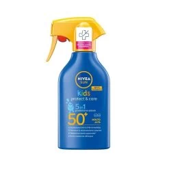 Nivea Sun Kids Protect & Care Spray Solare SPF50+ Maxi Formato 270ml