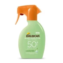 Bilboa Aloe Sensitive Pelli Sensibili Trigger Solare Corpo SPF50+ 250ml