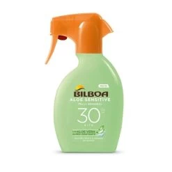 Bilboa Aloe Sensitive Pelli Sensibili Trigger Solare Corpo SPF30 250ml