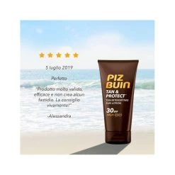 Johnson & Johnson Piz Buin Tan&Protect SPF30 Lozione Solare Abbronzante 150ml -Negozio Di Creme Solari piz buin doposole fluida corpo 974159129 1 6 1671201453