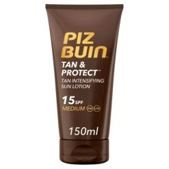 Johnson & Johnson Piz Buin Tan&Protect SPF15 Lozione Solare Abbronzante 150ml