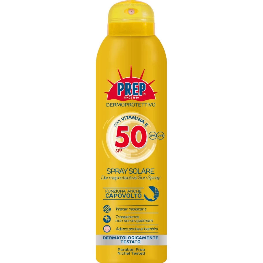 COSWELL SpA Prep Spray Solare Dermoprotettivo Spf50 150ml 1 COSWELL SpA Prep Spray Solare Dermoprotettivo Spf50 150ml