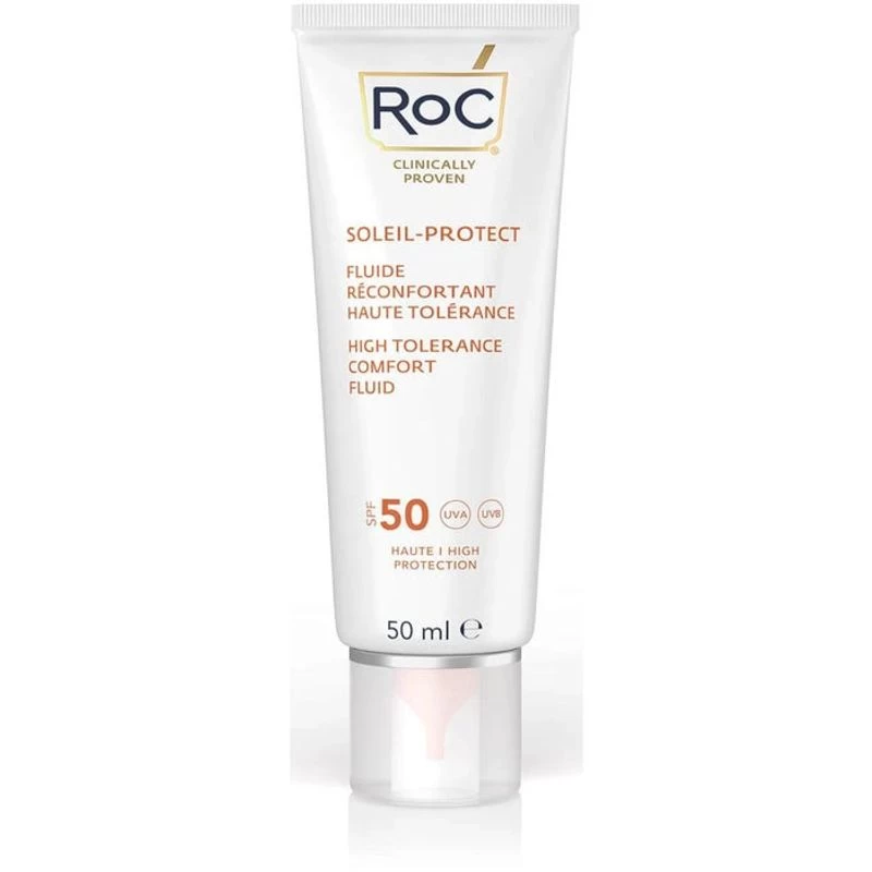 Roc Solare Viso Fluido Elevata Tollerabilità SPF50 50ml 1 Roc Solare Viso Fluido Elevata Tollerabilità SPF50 50ml