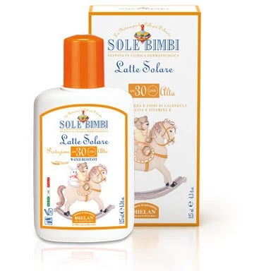 Helan Sole Bimbi Latte Solare Corpo SPF30 125ml 1 Helan Sole Bimbi Latte Solare Corpo SPF30 125ml